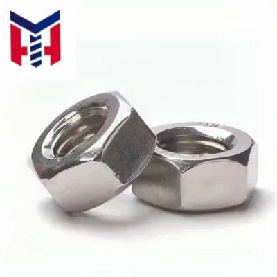 Ryðfríu stáli sexhyrningshnetum din934